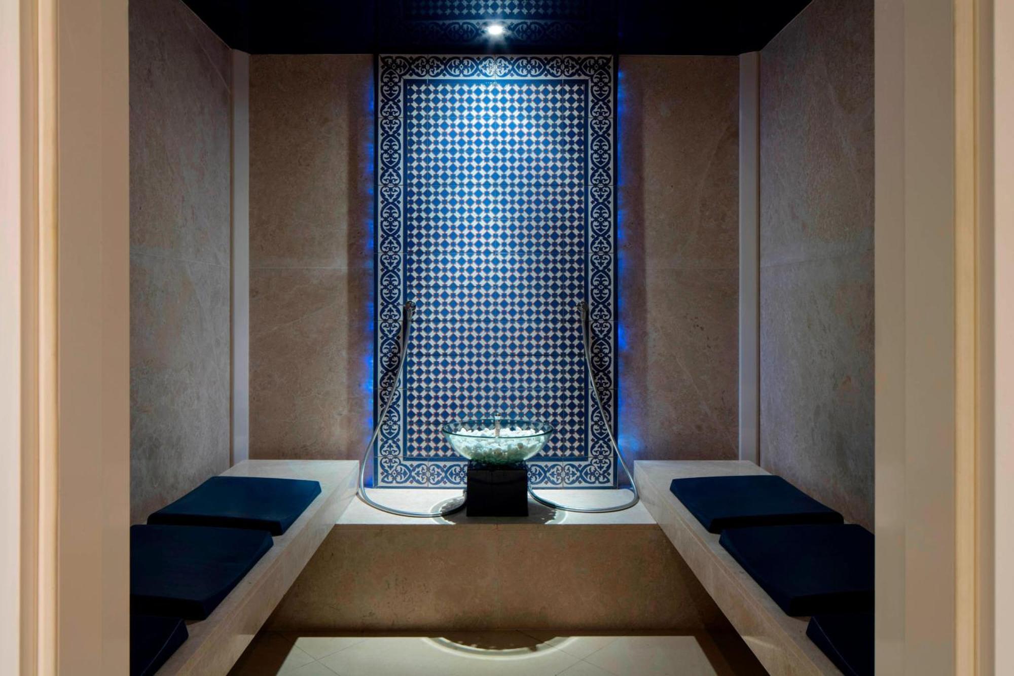 Sheraton Sharjah Beach Resort And Spa Exterior foto A hammam in a spa