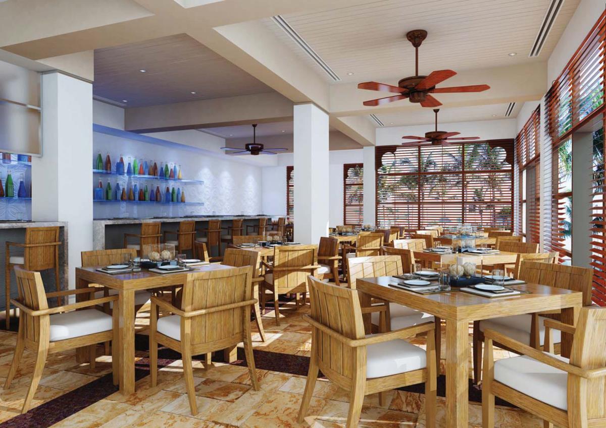 Sheraton Sharjah Beach Resort And Spa Exterior foto The interior of the restaurant