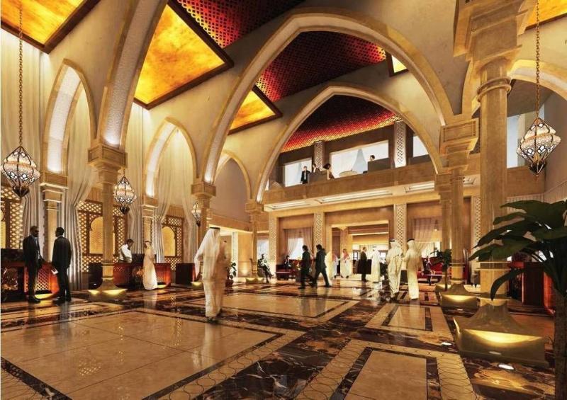 Sheraton Sharjah Beach Resort And Spa Exterior foto The interior of the hotel